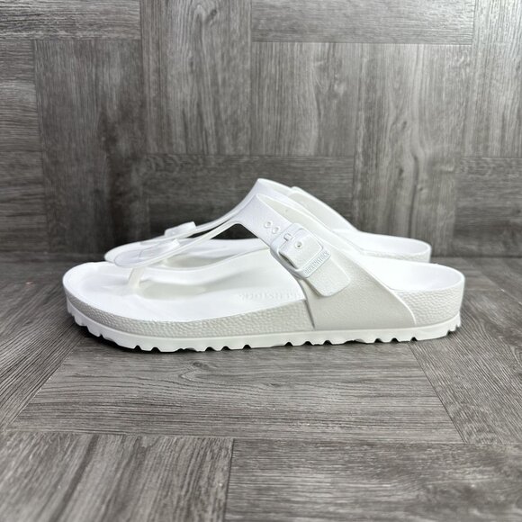 Birkenstock Gizeh Eva Women's size 9/Euro 40 White Thong Sandals - Picture 2 of 7